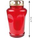 Grablicht im Glas inkl. Kerze