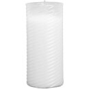 Grablicht im Glas inkl. Kerze 6eck Rot