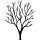 Grabkerze Weiß 170h ( Deckel Schwarz ) - Baum