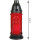Grablicht "Turm" 50h Brenndauer, Grabkerze aus Glas
