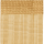 Fadengardine 56x185cm, Fadenvorhang für Wohnwagen in Gold