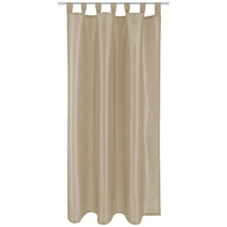 Dekoschal Alessia Schlaufenschal 140x245cm taupe hell