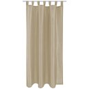 Dekoschal Alessia Schlaufenschal 140x245cm taupe hell