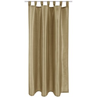 Dekoschal Alessia Schlaufenschal 140x245cm taupe dunkel