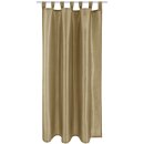 Dekoschal Alessia Schlaufenschal 140x245cm taupe dunkel