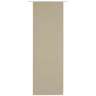Flächenvorhang Blickdicht Taupe 60x245cm - Taupe hell