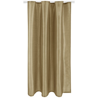 Gardine Blickdicht Taupe 140x245cm Band - Taupe dunkel