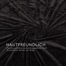 Kuscheldecke "Mirabella" - Cashmere Touch Schwarz 130x170 cm