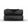 Kuscheldecke "Mirabella" - Cashmere Touch Schwarz 130x170 cm