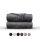 Kuscheldecke "Mirabella" - Cashmere Touch Schwarz 130x170 cm
