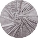 Kuscheldecke "Mirabella" - Cashmere Touch Hellgrau 130x170 cm