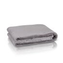 Kuscheldecke "Mirabella" - Cashmere Touch Hellgrau 130x170 cm