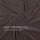 Kuscheldecke "Mirabella" - Cashmere Touch Nougat 130x170 cm