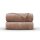 Kuscheldecke "Mirabella" - Cashmere Touch Nougat 130x170 cm