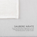 Kuscheldecke "Mirabella" - Cashmere Touch Creme 220x240 cm