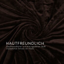 Kuscheldecke "Mirabella" - Cashmere Touch 220x240cm Braun