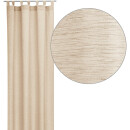 Dekoschal Joy 140 x 245cm Schlaufen Beige