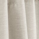 Dekoschal Joy 140 x 245cm Schlaufen Beige