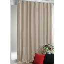 Verdunkelungsgardine Universalband Shadow 135x175cm Beige