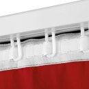 Verdunkelungsgardine Universalband Shadow 135x175cm Rot