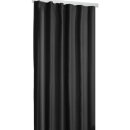 Verdunkelungsgardine Universalband Shadow 135x245cm Schwarz