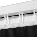 Verdunkelungsgardine Universalband Shadow 135x245cm Schwarz