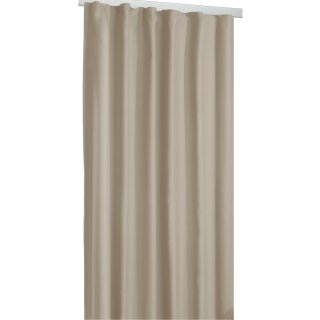Verdunkelungsgardine Universalband Shadow 135x295cm Beige
