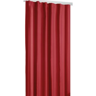 Verdunkelungsgardine Universalband Shadow 270x245cm Rot