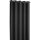 Verdunkelungsgardine Ösen Shadow 135x295cm Schwarz