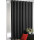 Verdunkelungsgardine Ösen Shadow 135x295cm Schwarz