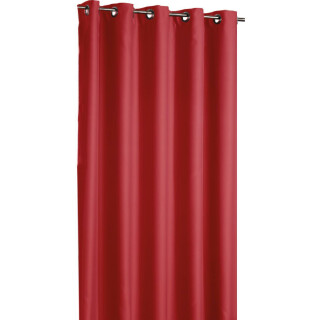 Verdunkelungsgardine Ösen Shadow 270x245cm Rot