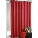 Verdunkelungsgardine Ösen Shadow 270x245cm Rot