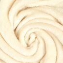 Kuscheldecke "Celina" Mikrofaser flauschig weich Champanger 130x170 cm