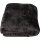 Kuscheldecke "Celina" Mikrofaser flauschig weich Schwarz 60x80 cm