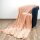 Kuscheldecke "Celina" Mikrofaser flauschig weich Nougat 130x170 cm