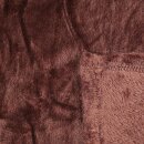 Kuscheldecke "Celina" Mikrofaser Braun 180x220 cm