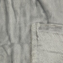 Kuscheldecke "Celina" Mikrofaser Grau 90x140 cm