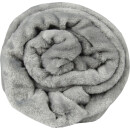 Kuscheldecke "Celina" Mikrofaser Grau 90x140 cm