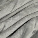 Kuscheldecke "Celina" Mikrofaser flauschig weich Grau 130x170 cm