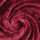 Kuscheldecke "Celina" Mikrofaser flauschig weich Aubergine 150x200 cm