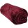 Kuscheldecke "Celina" Mikrofaser Aubergine 180x220 cm