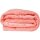 Kuscheldecke "Celina" Mikrofaser flauschig weich Lachs 180x220 cm