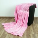 Kuscheldecke "Celina" Rosa 150x200cm