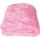 Kuscheldecke "Celina" Mikrofaser flauschig weich Rosa 150x200 cm