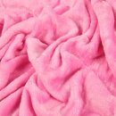 Kuscheldecke "Celina" Mikrofaser flauschig weich Rosa 180x220 cm