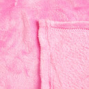 Kuscheldecke "Celina" Mikrofaser Rosa 180x220 cm