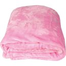 Kuscheldecke "Celina" Rosa 180x220cm