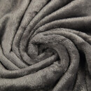 Kuscheldecke "Celina" Mikrofaser Anthrazit 150x200 cm