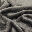Kuscheldecke "Celina" Mikrofaser flauschig weich Anthrazit 150x200 cm