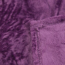 Kuscheldecke "Celina" Violett 80x120cm